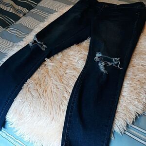 Distress Refuge blue jeans